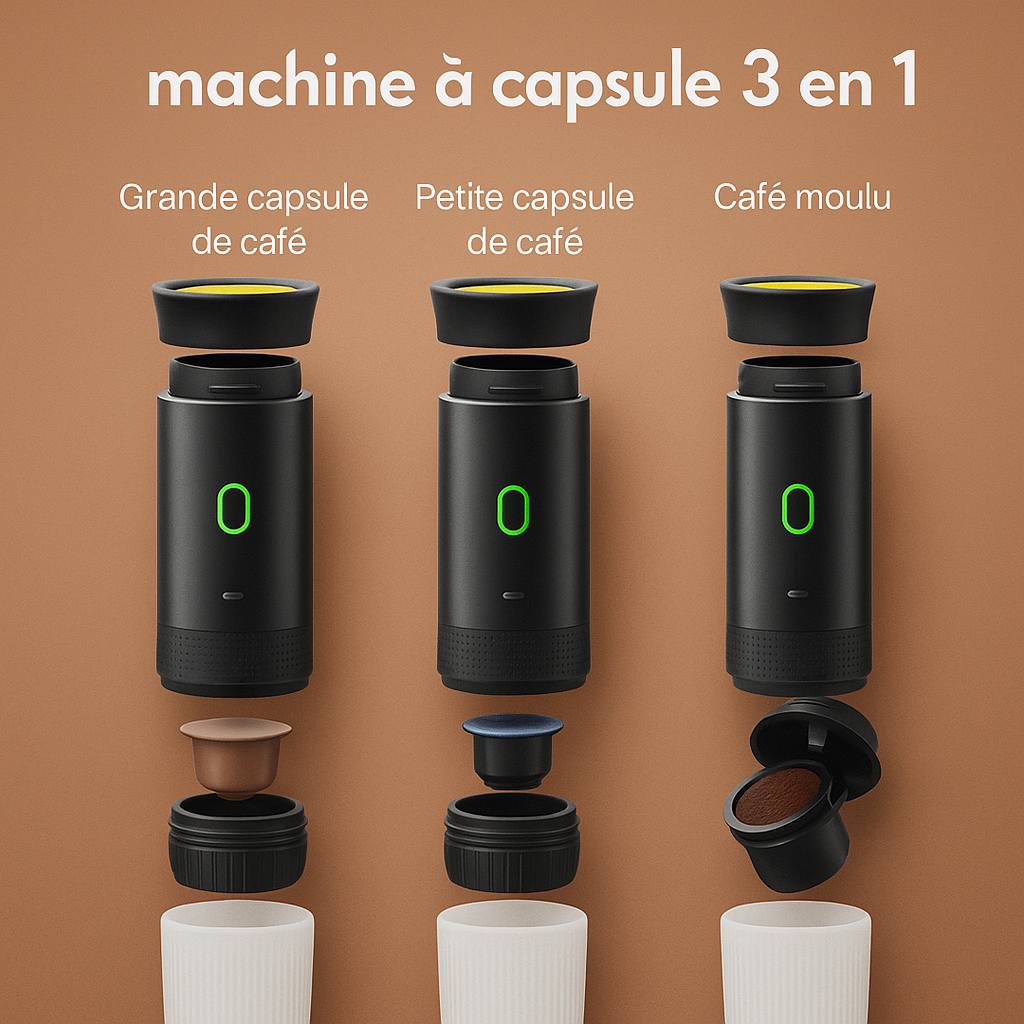 Machine à Café 3 en 1 Portable
